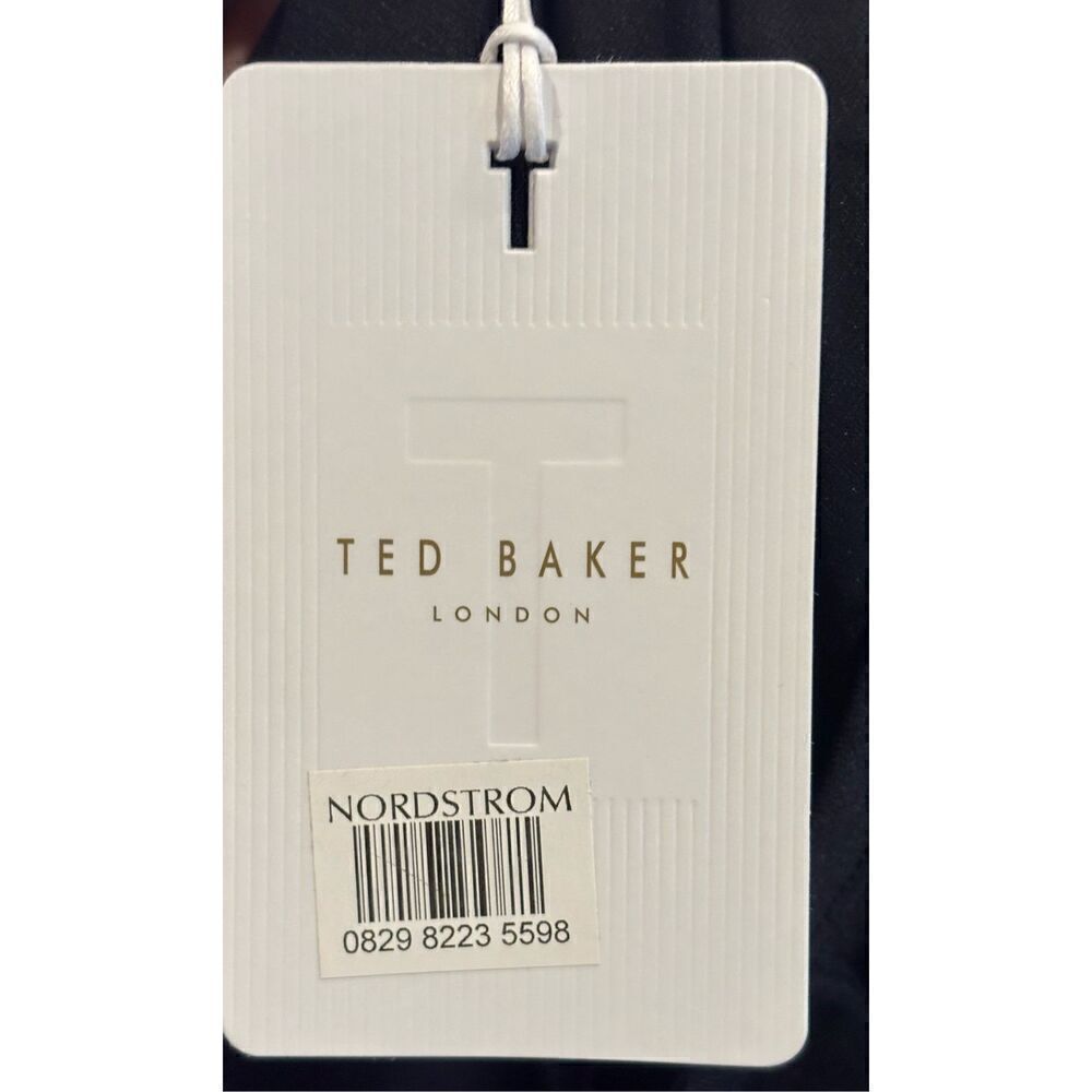 Ted Baker Draped T in Black NWT Size 5/US XL - Picture 4 of 6